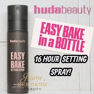 HUDA BEAUTY Easy Bake Setting Spray With Hyaluronic Acid - 16 Hour